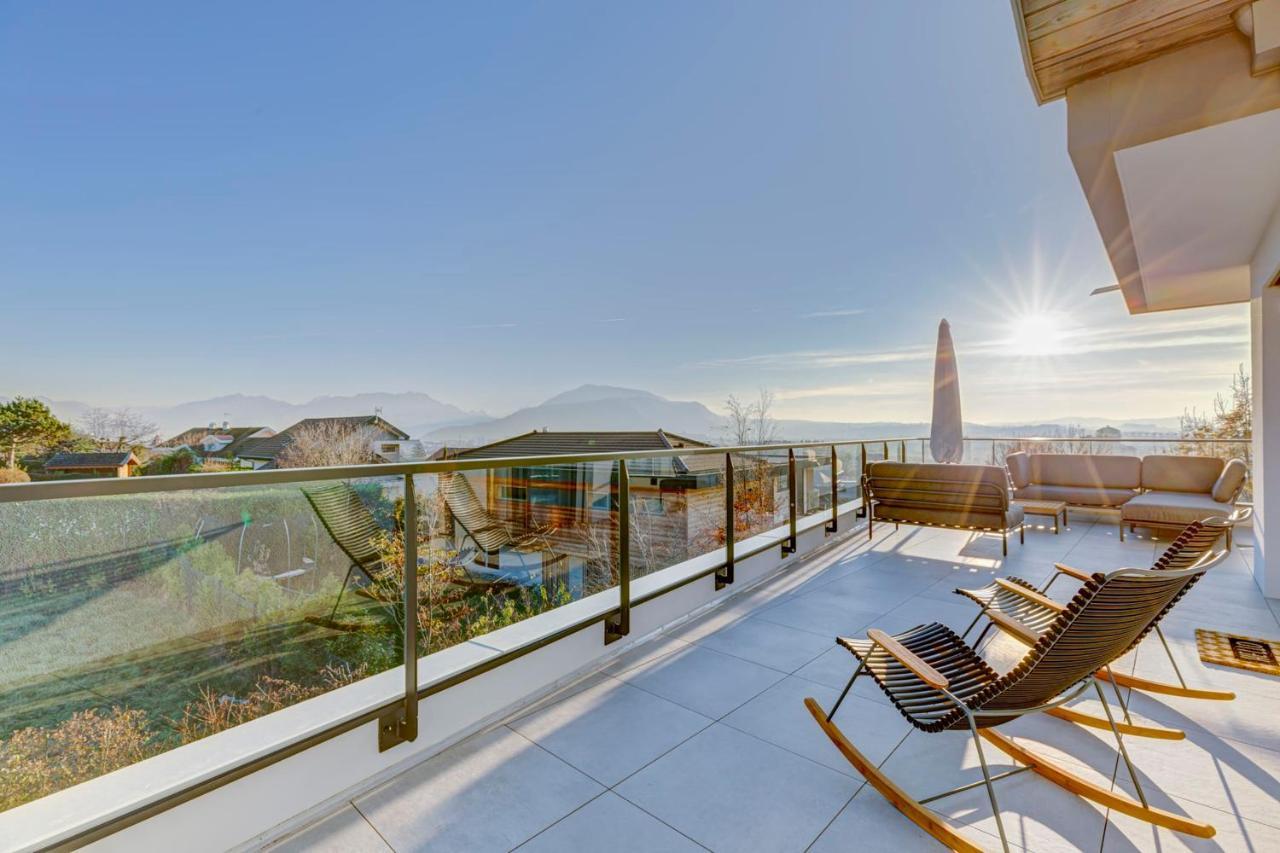 Serenity - 3 Bedroom Top Floor Apartment Parking & Lake View Terrace Анси Экстерьер фото
